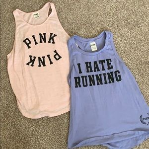 Bundle of two Pink Tanks